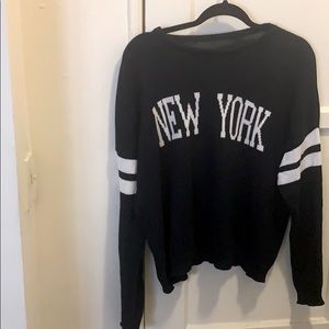 New York Varsity Style Sweater